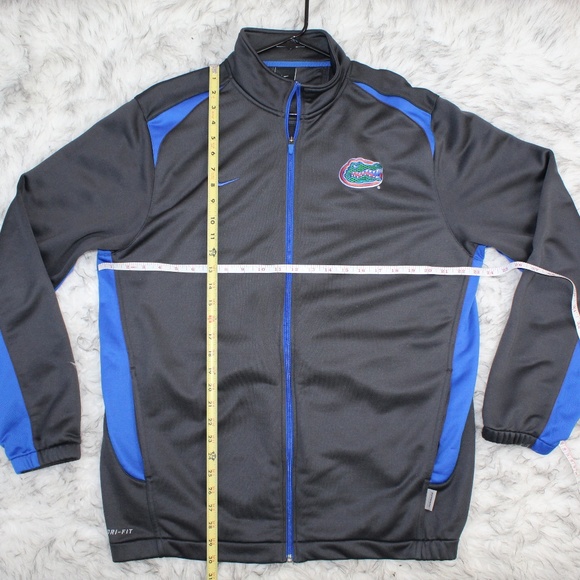 Nike Dri-Fit Men's Gators FL Zip Up Jacket Large - Picture 2 of 8